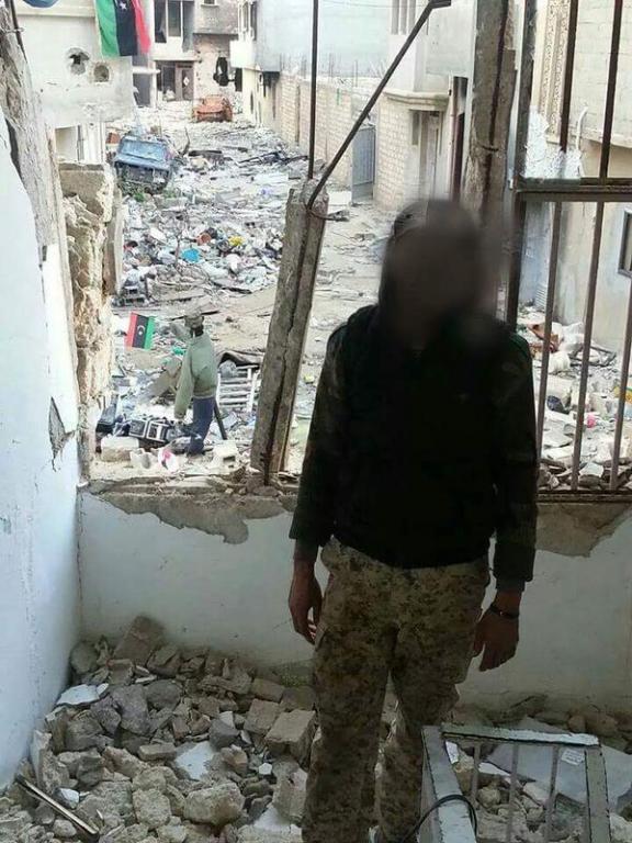 LNA Soldier, Benghazi, Jan 2015