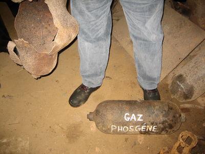 Rediscovered Phosphene Gas Bomb From Livens Projector, France, 2006