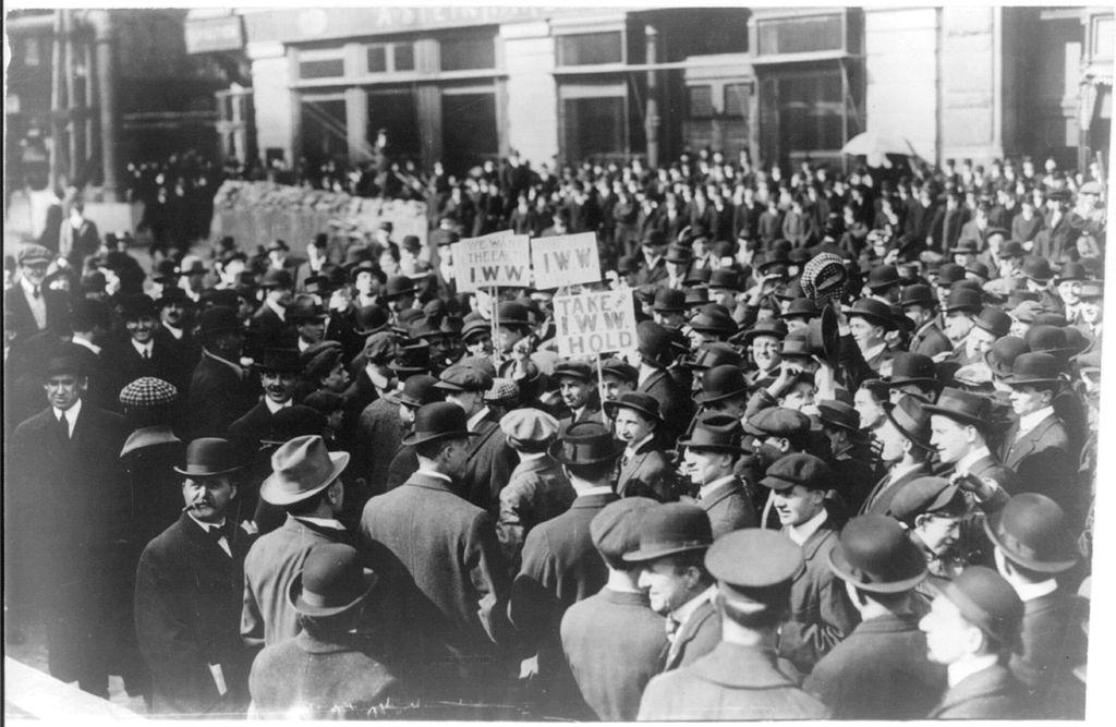 Industrial Workers of the World Demonstration in New York City, April 1914