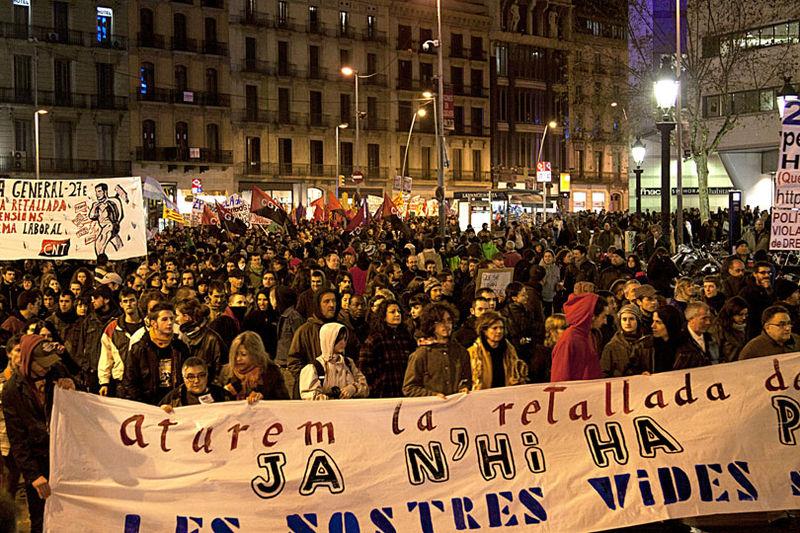 Barcelona Protests 2011
