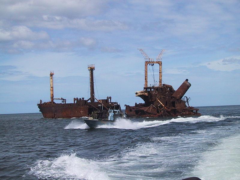 Sea Tiger Wreckage