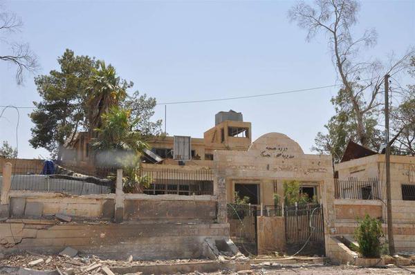 Destroyed Hospital in the Nashoa Neighborhood of al-Hasakah, July  2015