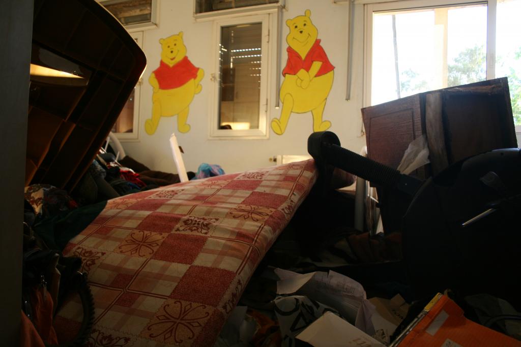 IDF Ransacked Room, Hebron Palestine, June 2014