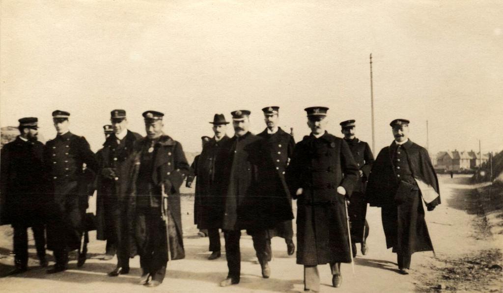 Admiral Yamamoto Visiting the Dalny battlefield