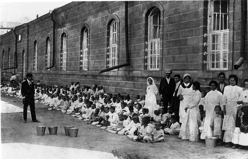 Armenian Refugees Await Deportation, Malatya, Turkey, First World War