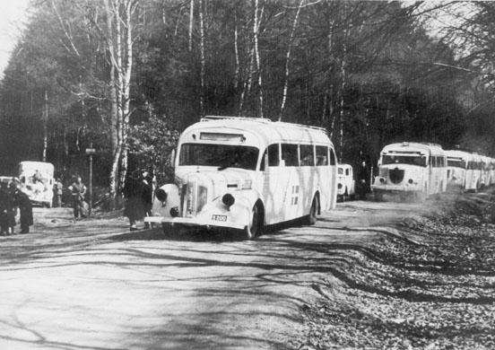 Swedish "White Buses" 1945