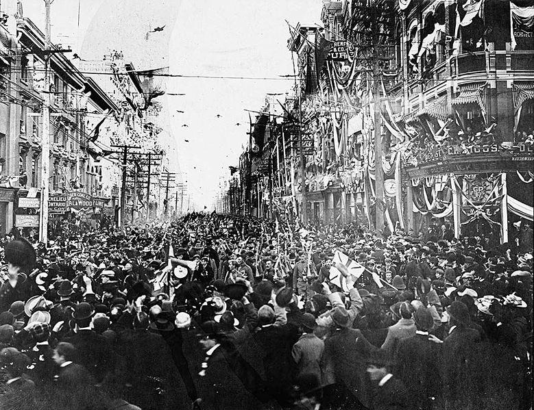 Canadian Troops Returning From the Second Boer War