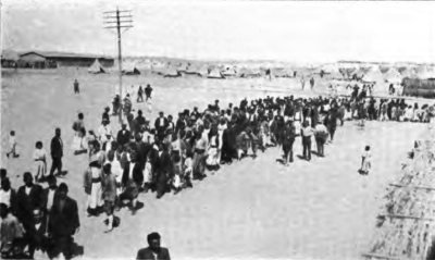 Armenian Refugees at Port Said Refugee Camp, Egypt, 1919