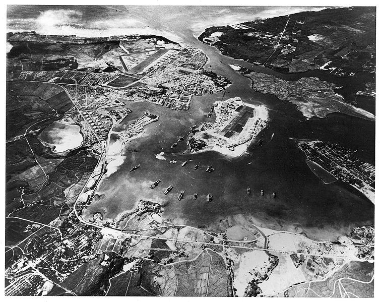 US Naval Base at Pearl Harbor, Hawaii, October 1941