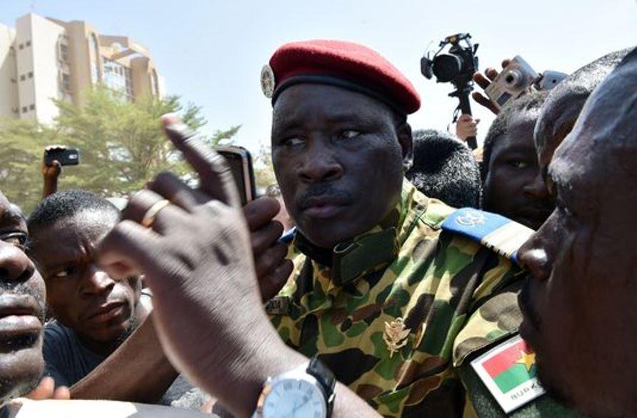 Lt. Col. Isaac Zida, Burkina Faso's Head of State After Uprising, November 2014