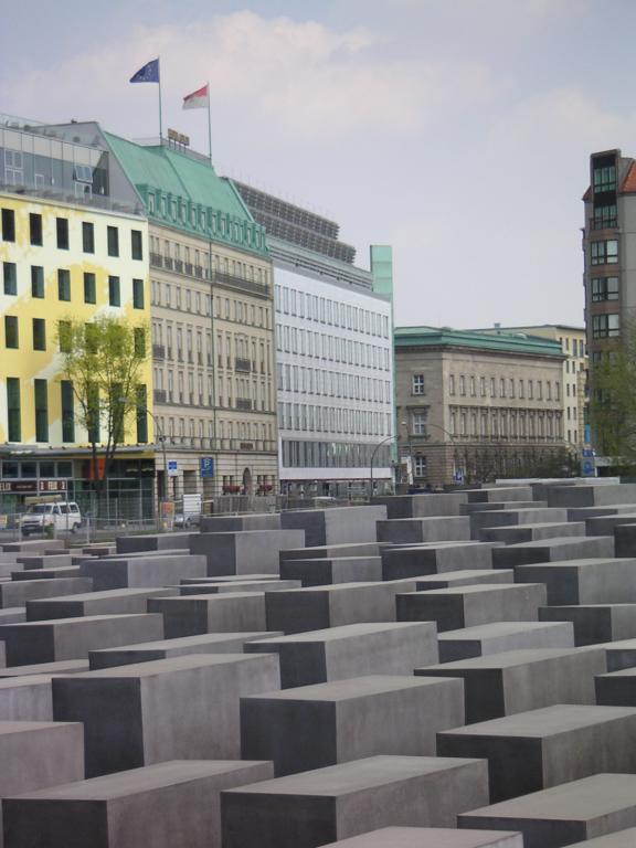 Memorial to the Murdered Jews of Europe; Berlin, Germany, Spring 2004