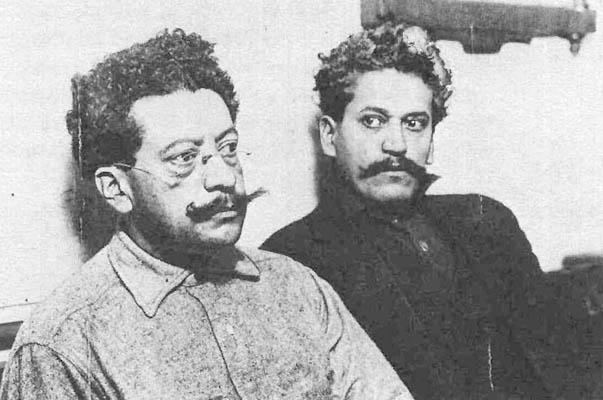 Mexican Anarchist Journalists in Los Angeles Prison, California USA, 1917