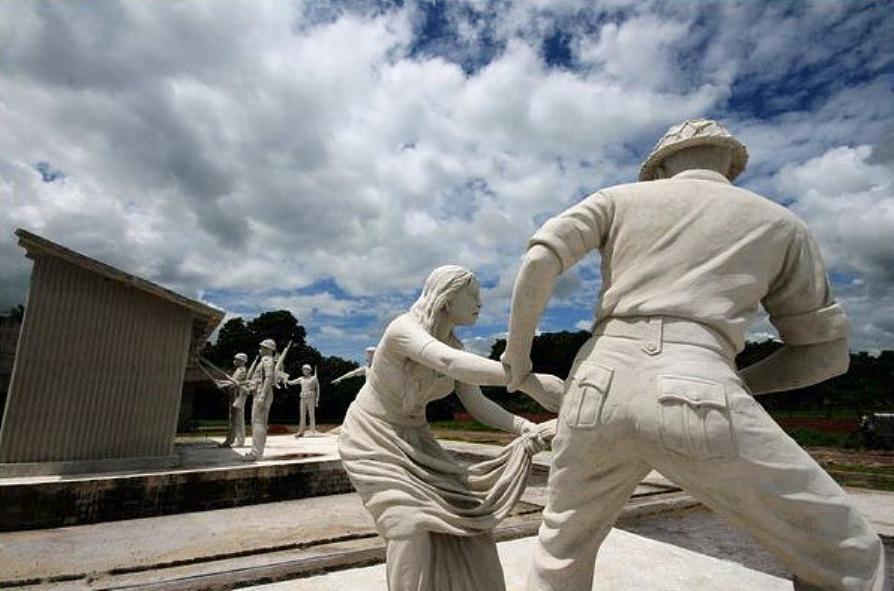 Sculpture Depicting Pakistani Atrocities during Bangladesh Conflict, 2013