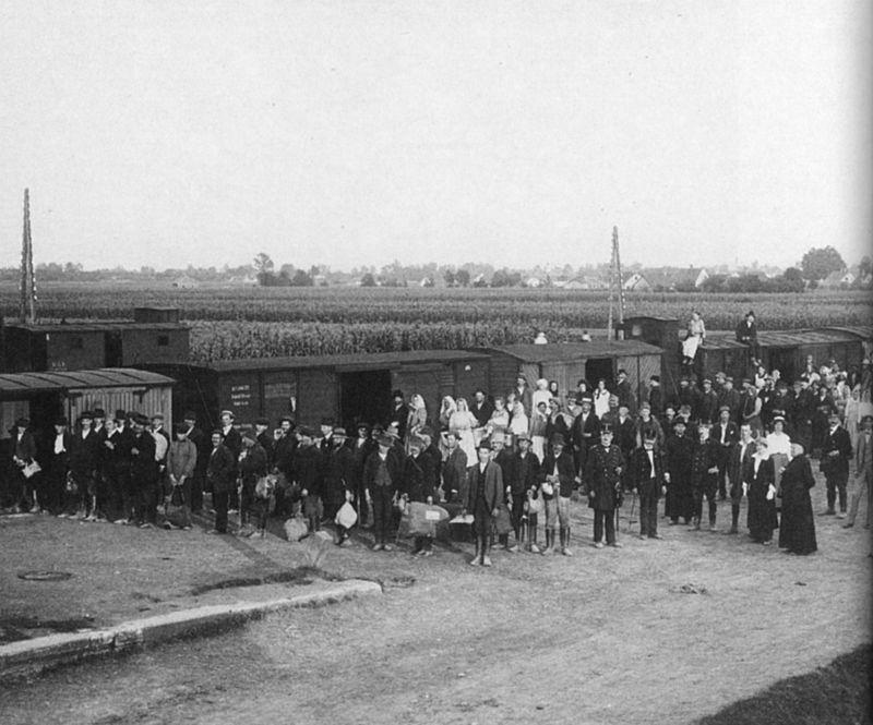 Refugee Transport from Serbia, World War I