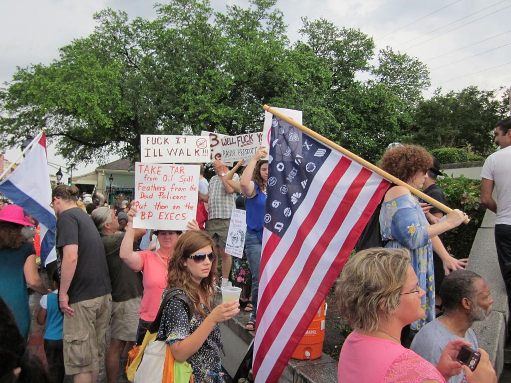 BP Oil Spill Protest New Orleans