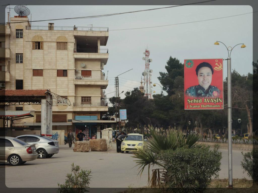 Poster for First Western Woman to Die Fighting for the Kurds in Rojava, Syria, 2015