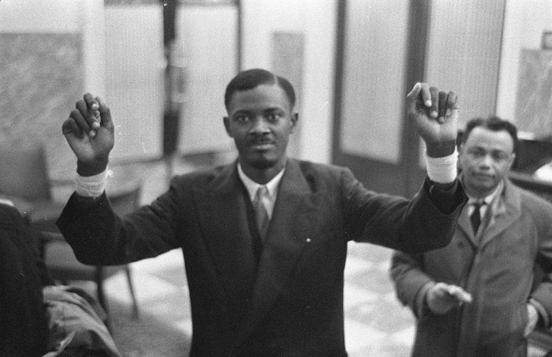 Congolese Leader Patrice Lumumba at Brussels Conference; Belgium, Jan 1960