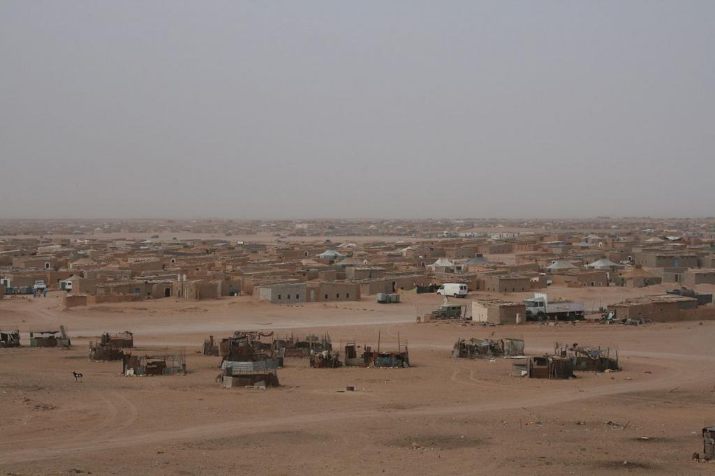 El Aaiún Sahrawi Refugee camp in Tindouf; Aug 2009