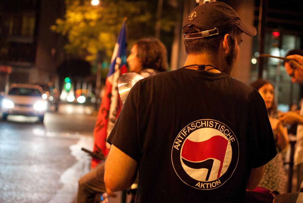 Antifascist Protester