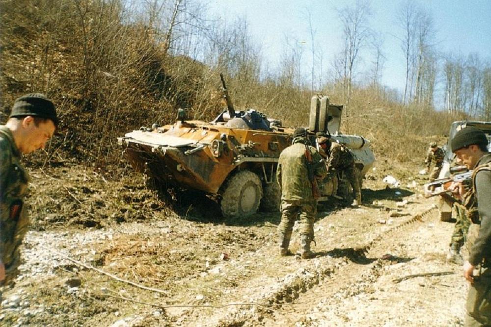 The Zhani-Vedeno Ambush during Second Chechen War, 2000