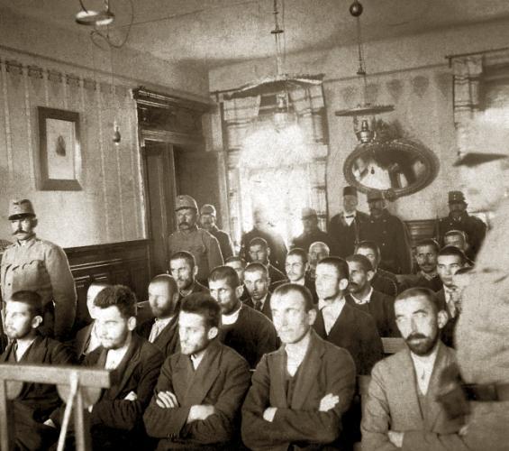 Trial of Gavrilo Princip, Sarajevo, 1914