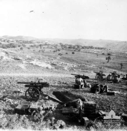 Hong Kong Gun Battery in the Judean Hills, World War I