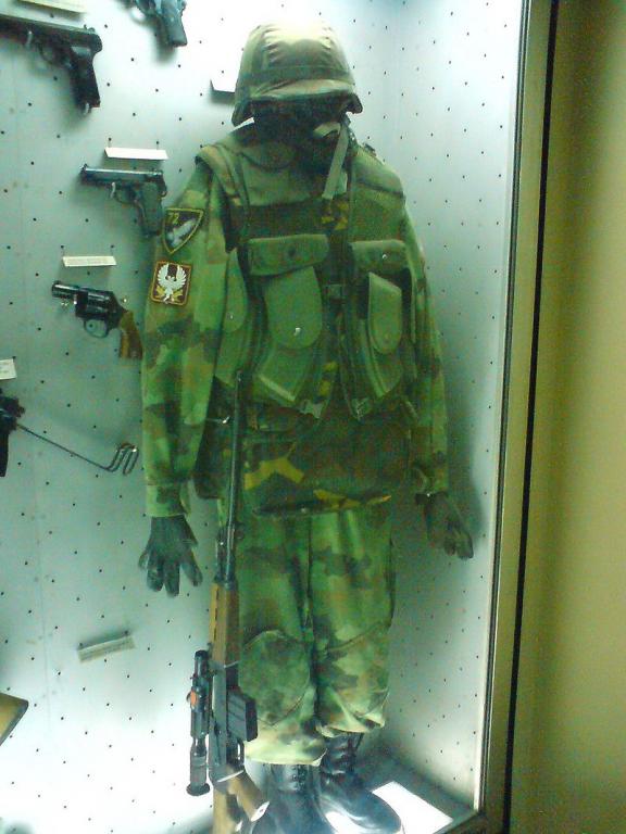 Serbia - Museum Display of the 72nd Special Brigade's Equipment