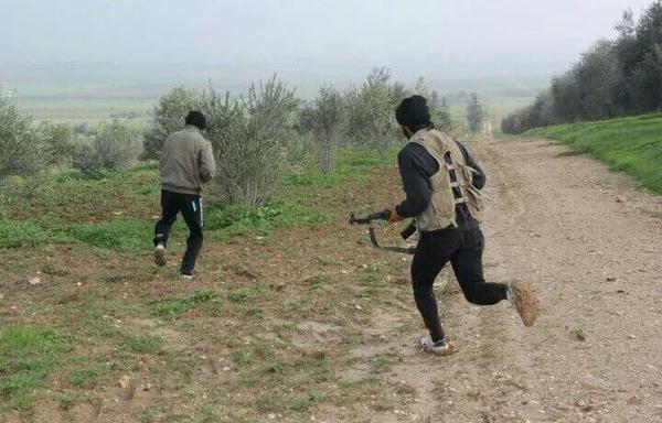 Soldiers of the FSA 13th Division, Morek, Jan 2015