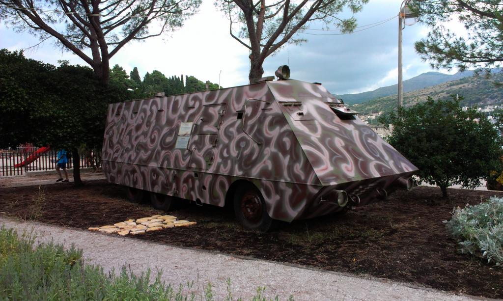 Majsan Improvised Armoured Vehicle; Dubrovnik, Croatia, July 2014