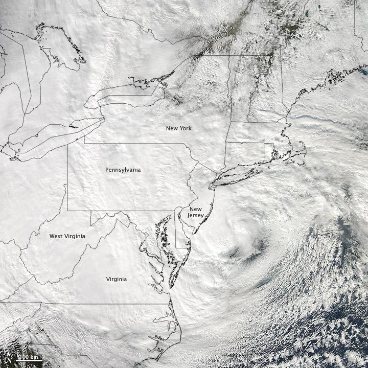 Hurricane Sandy Covering East United States