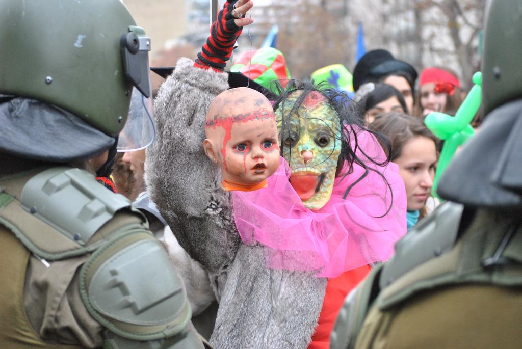 Santiago Student Protests 2011