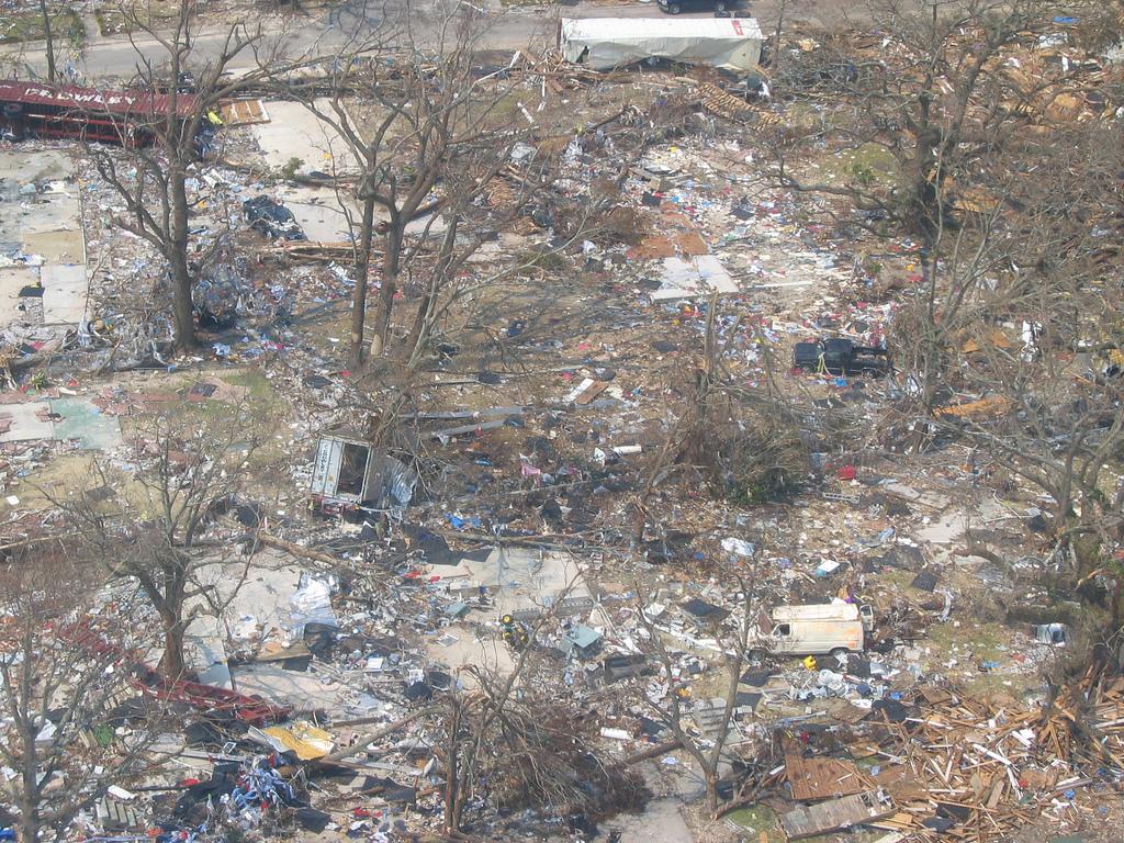 Post-Katrina Devastation