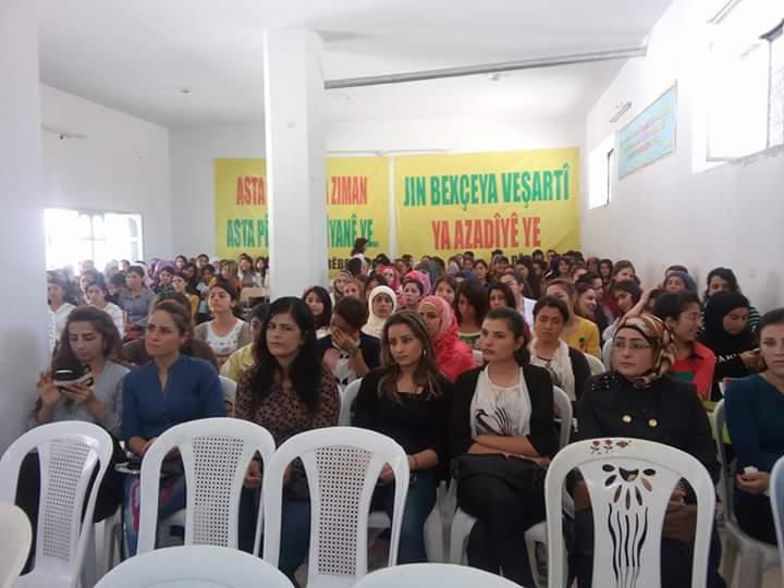 First Kurdish Language Teachers Training Institute in Kobani, Syria; June 2015