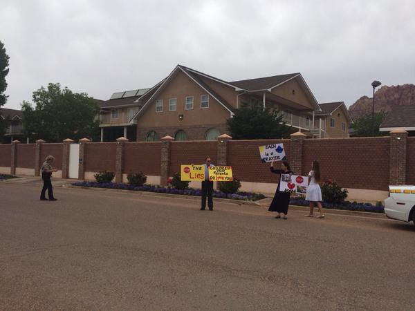 Exiled Mormon (FLDS) Mother Demands Church Leaders Release her Children; Utah, U.S., June 2015