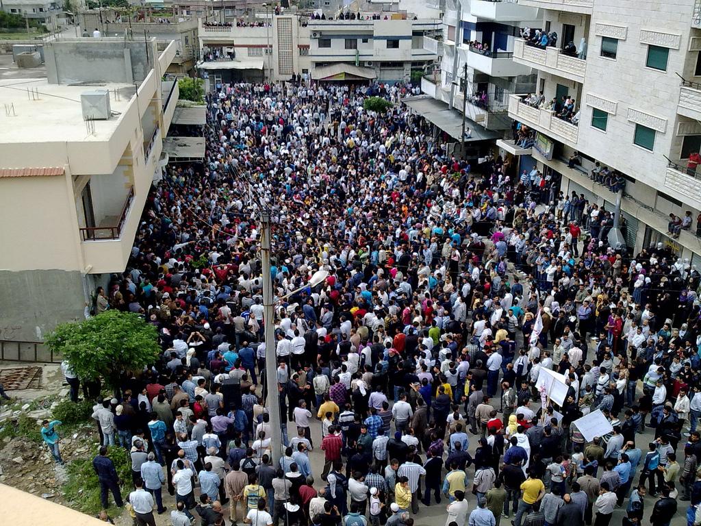 Banyas Demonstration, Syria, April 2011