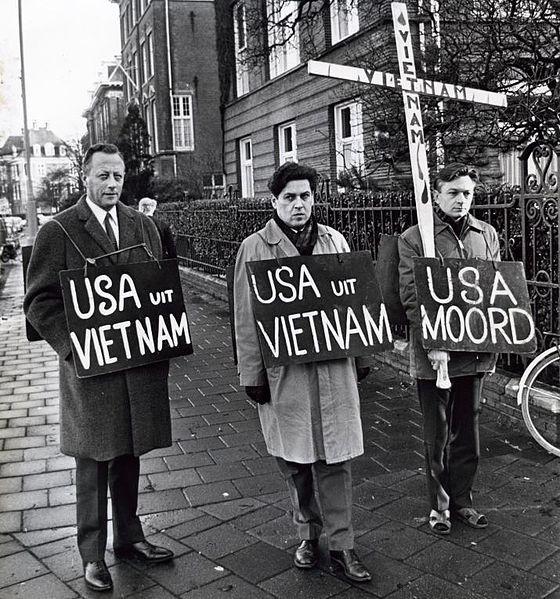 Vietnam War Protest in the Netherlands, November 1967