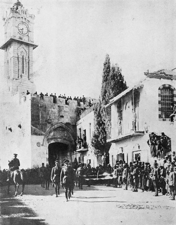 General Sir Edmund Allenby Enters Jerusalem, December 1917