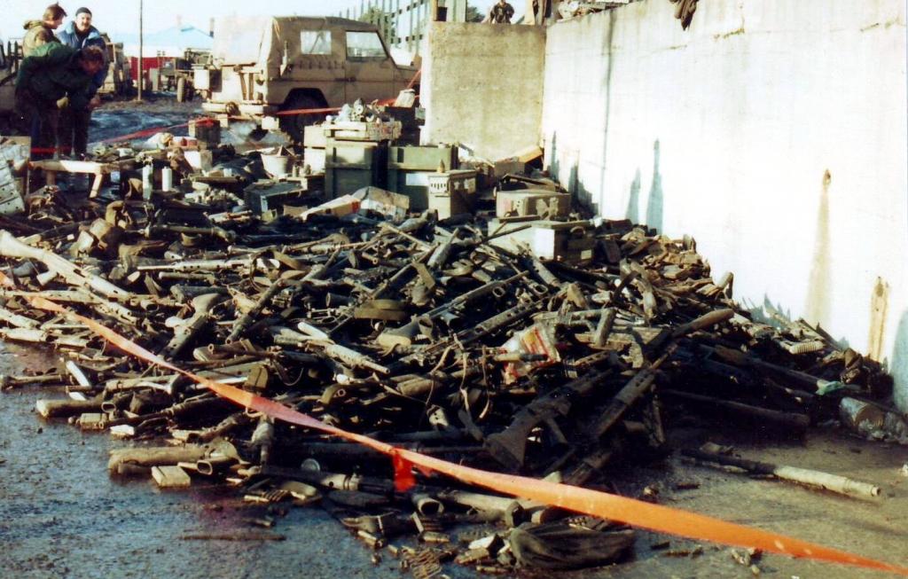 Discarded Argentine Weapons, Stanley, 1982