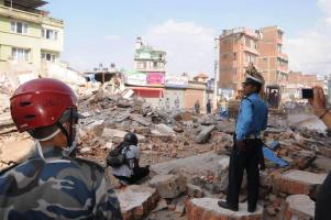 May 2015 Nepal earthquake; Kathmandu, Nepal, May 2015