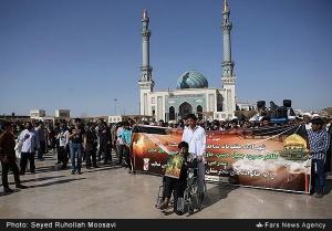 Funeral Service for Seven Pakistani Militants Killed in Syria, Qom - Iran, Apr 2015