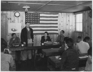 Ansel Adams - Manzanar War Relocation Center for Japanese Americans, World War II