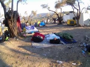 Refugee Camps, Lesvos December 2015