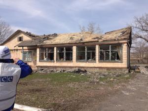 Organization for Security and Co-operation in Europe (OSCE) Observers Monitor Situation in Shyrokyne