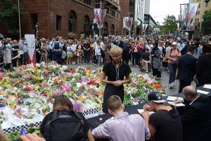 A Memorial for Victims of the Sydney Hostage Crisis, Dec. 2014