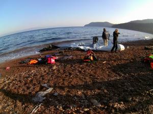 Refugee Camps, Lesvos December 2015