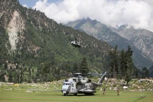 American Military Providing Humanitarian Aid to Pakistan Flood Victims, 2010