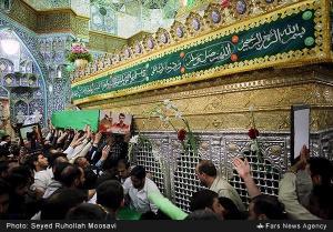 Funeral Service for Seven Pakistani Militants Killed in Syria, Qom - Iran, Apr 2015