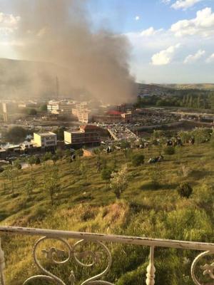 Protests & Crackdown in Mahabad over Woman's Death, Iranian Kurdistan, May 2015