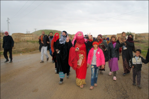 After Four Years of Displacement Residents of Til Hamis Return, Syria, December 2015