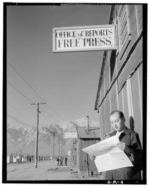 Ansel Adams - Manzanar War Relocation Center for Japanese Americans, World War II